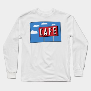 cafe Long Sleeve T-Shirt